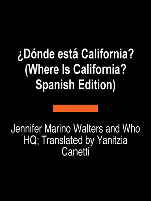 cover image of ¿Dónde está California? (Where Is California?)